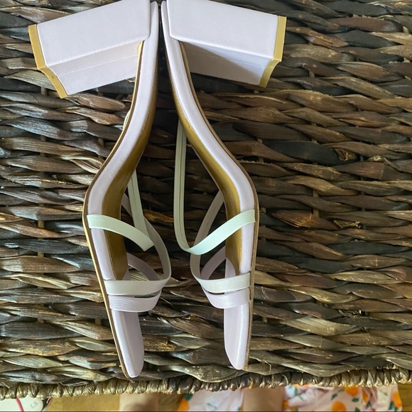 Jaggar square block heel resort heel ombre slide lilac size 39 - never worn! - Picture 6 of 7